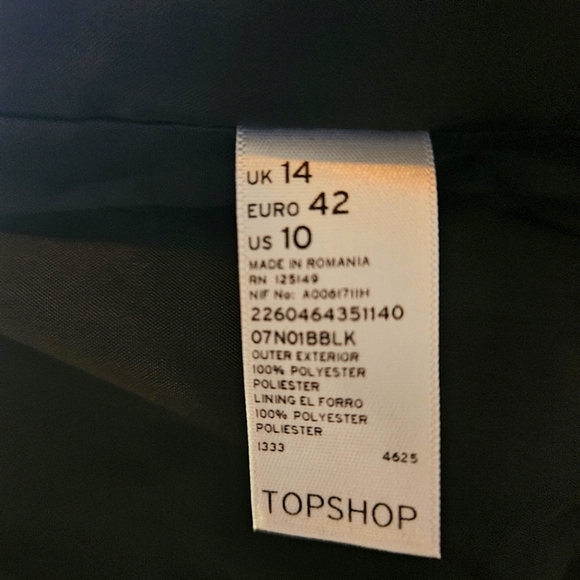 TOPSHOP *Ultra Rare* Classic A-Line Caped Trenchcoat (NWOT) - Picture 8 of 9